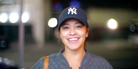 gina rodriguez shared how going makeup free can trigger