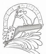 Ratatouille Coloring Pages Color Kids Print Disney Pixar Printable Characters Justcolor sketch template