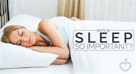 why is sleep so important positive health wellness