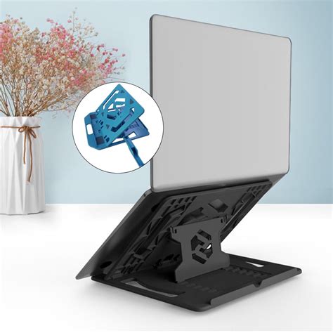 vonky adjustable laptop holder stand portable plastic  slip laptop support laptop stand