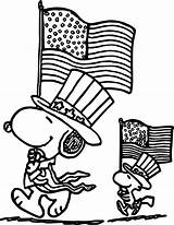 Coloring 4th July Pages Snoopy Flag Kids Fourth Printable Sheets Independence Color Print Wecoloringpage Worksheets Bestcoloringpagesforkids Wheeler Four Usa Related sketch template