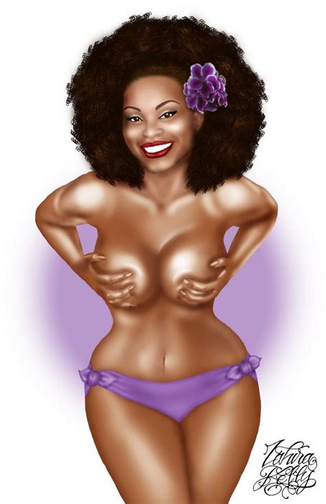 fro and body too rare and sassy pin ups sexy black art black art african american art