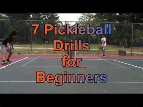 pickleball drills  beginners  youtube