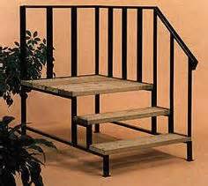 wooden steps easy  work  mobile home stairs     wood steps mobile