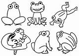 Pond Coloring Pages Animals Froggy Frog School Color Frogs Animal Template Goes Life Printable Getcolorings Getdrawings sketch template