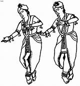 Manipuri Radha Krishna Dances 4to40 Clipartmag sketch template