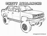 Silverado Avalanche Ram Camaro Chevrolet Coloringhome Library Colouring Mewarnai Cho Sách Công Trẻ ồ Thủ Màu Tô Navara Mud Designlooter sketch template
