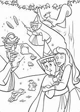 Sleeping Beauty Coloring Pages Books sketch template