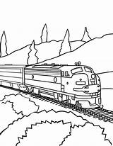 Train Coloring Pages Railroad Trains Freight Drawing Real Color Model Csx Awesome Bnsf Printable Colorluna Caboose Track Template Passenger Getdrawings sketch template