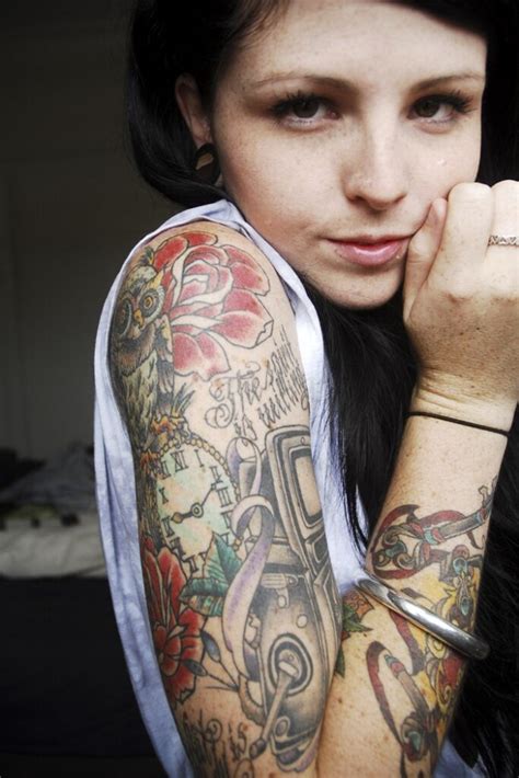 Girl Sleeve Tattoos For Women Body Tattoo Art