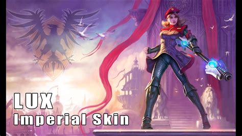 League Of Legends Imperial Lux Skin Artwork Youtube