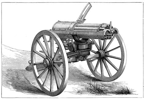 machine gun history description facts britannica