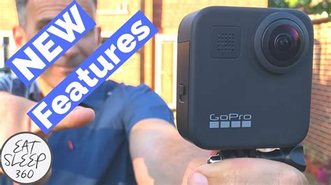 gopro max  camera  features big firmware update youtube