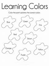 Learning Colors Coloring Pages Kids Learn Sheets Color Print Their Educational Mycoloring Favorite sketch template