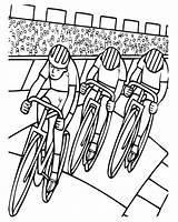 Ciclismo Pista Ciclista Ciclistas Sprint Velódromo Velodromo Pinto sketch template