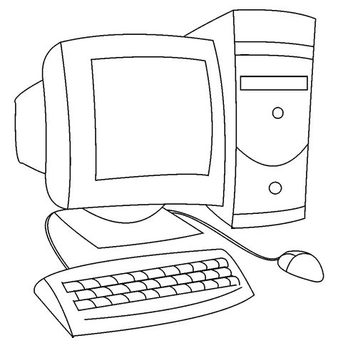 ideas  coloring computer parts coloring pages