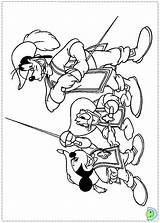 Coloring Three Pages Musketeers Dinokids Goofy Print Close Fun Kids Coloringdisney Musketiers sketch template
