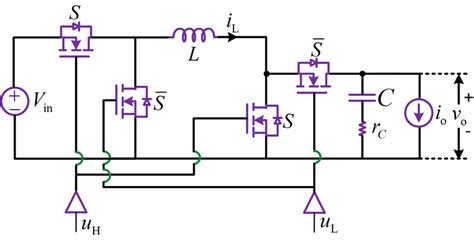 Schematic Of A Synchronous Non Inverting Buck Boost Converter Nibb