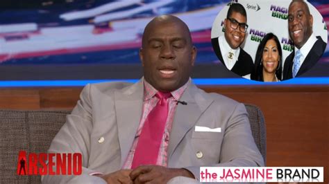 [watch] magic johnson tells arsenio hall it s a blessing that his son came out the closet