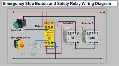 emergency stop  wiring diagram