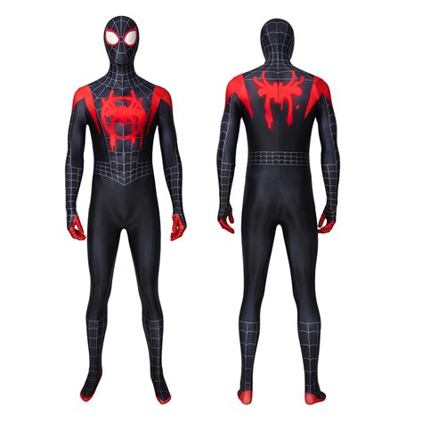 Miles Morales Costume Spider Man Into The Spider Verse