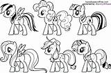 Pony Little Nightmare Moon Pages Coloring Getcolorings sketch template
