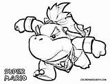 Bowser Coloring Pages Baby Getcolorings Printable Color sketch template
