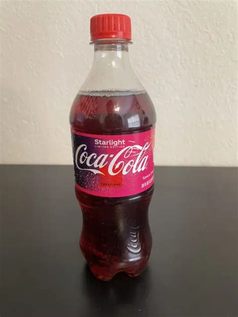 limited edition space flavored coca cola starlight  oz bottle coke