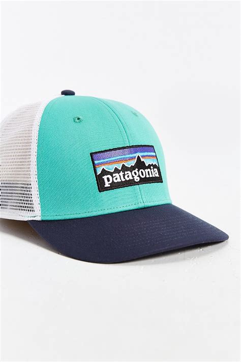 patagonia trucker hat in gray for men lyst