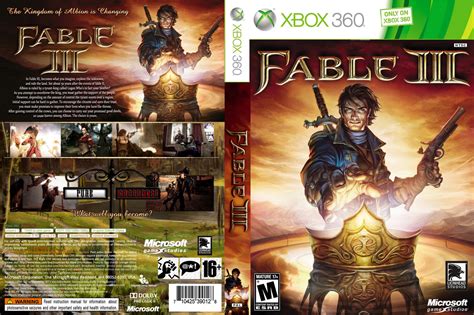 games covers fable iii xbox