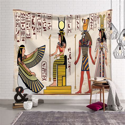 Ancient Egypt Figure Tapestry For Home Decoration Wall