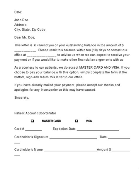 certification  payment letter