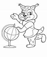 Coloring Pages Globe sketch template