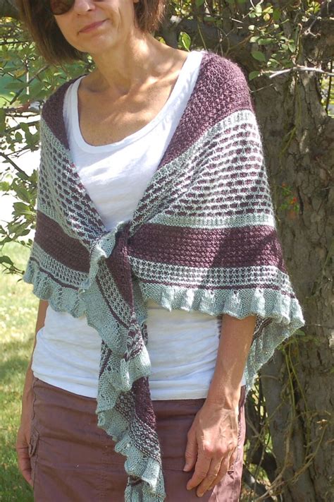winged tip knitted shawl knitting pattern shawl knitting etsy
