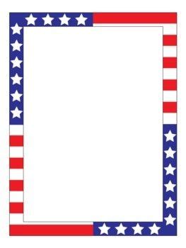 patriotic themed writing paper writing paper patriotic themed