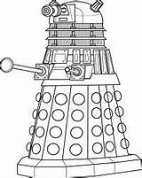 Dalek Drawing Who Doctor Dr Tattoos Tardis Coloring Tattoo Pages Life Colouring Ridiculous Getdrawings Myinstants sketch template