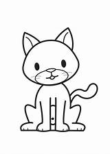 Katze Malvorlage Ausdrucken Ausmalbilder sketch template