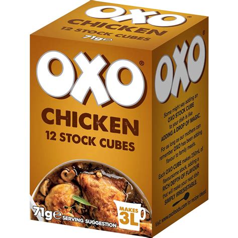 oxo chicken stock cubes  woolworths