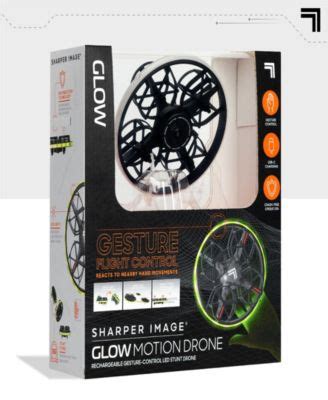 buy sharper image glow motion rechargeable gesture control indoor stunt drone toysrus