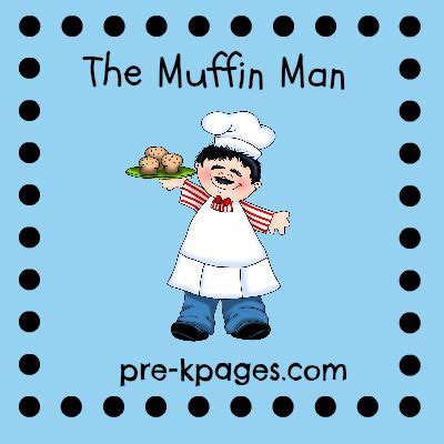 muffin man nursery rhyme activities muffin man nursery rhyme kids