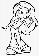 Bratz Coloring Pages Characters Filminspector Main Template Babyz sketch template