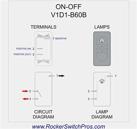 lighted rocker switch wiring diagram  wiki media