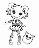 Lalaloopsy Pages Coloring Baby Getcolorings Printable sketch template