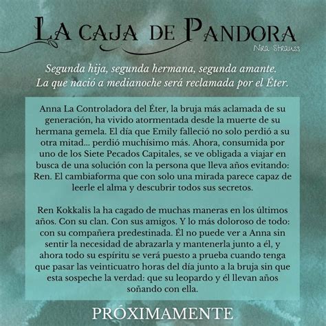 Secuestrar Matiz Ocio La Caja De Pandora Historia Resumida Finito