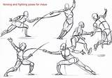 Poses Fighting Sword Drawing Fencing Reference Pose Deviantart Sketch Male Anime References Female Maya Draw Figure Animation Drawings Gesture Swords sketch template