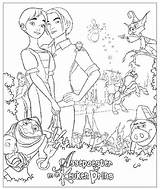 Coloring Ever After Happily Pages Choose Board sketch template