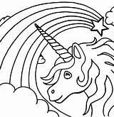 Unicorn Coloring Kids Pages Color Printable Print Getcolorings Crafty sketch template