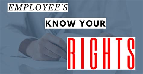 “employees Know Your Rights ”