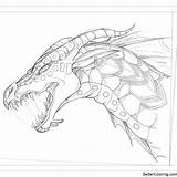 Seawing Dragons Bettercoloring Drachen Zeichnen Saidali sketch template