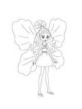 Coloring Thumbelina Janessa Pages Printable Barbie Version Color Click Online Supercoloring sketch template